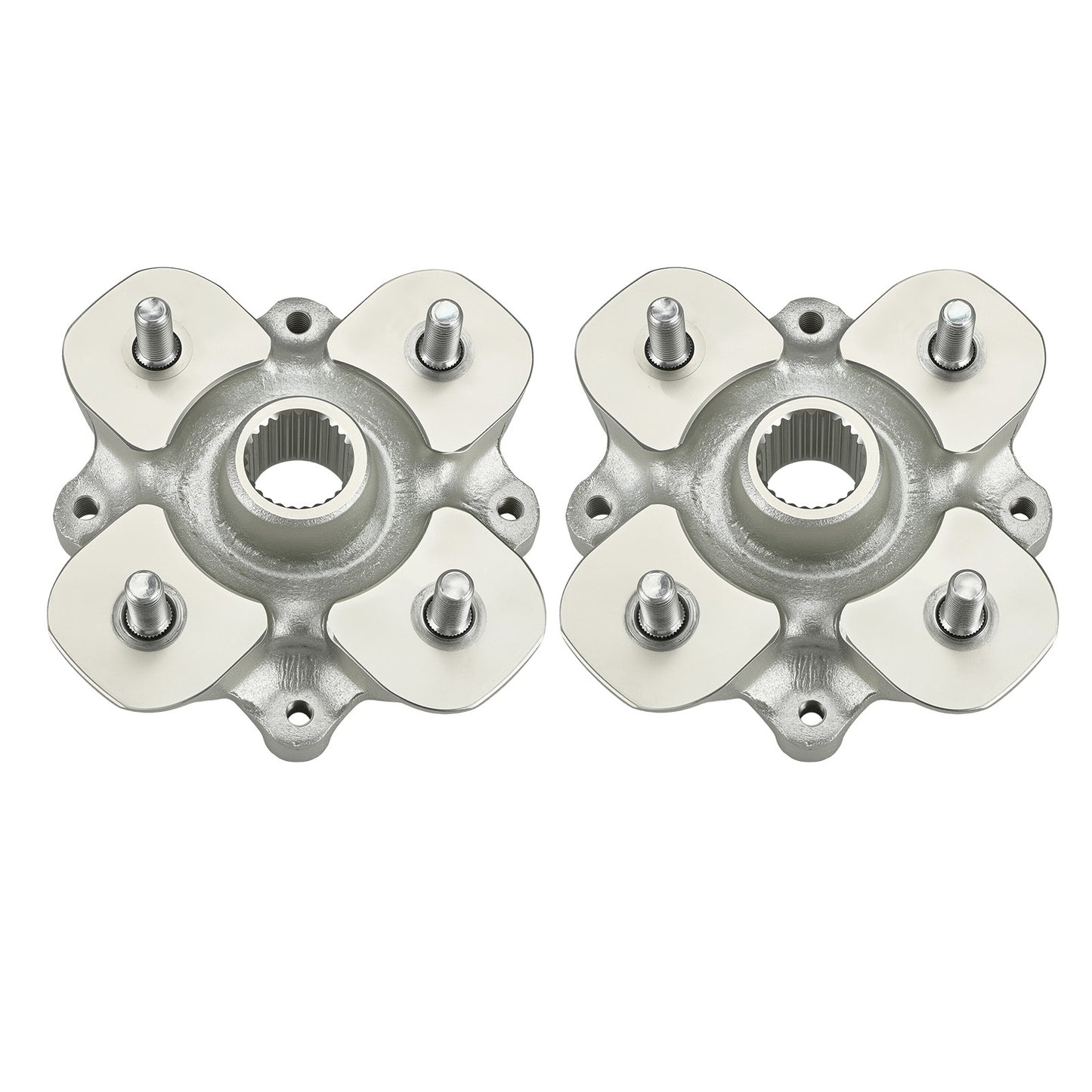 Front and Rear Wheel Hubs for Yamaha Grizzly 550 700 (2007–2018)