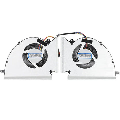 Cooling Fan Set for MSI GP76 GE76 MS-17K2 MS-17K3 (2021-2023)