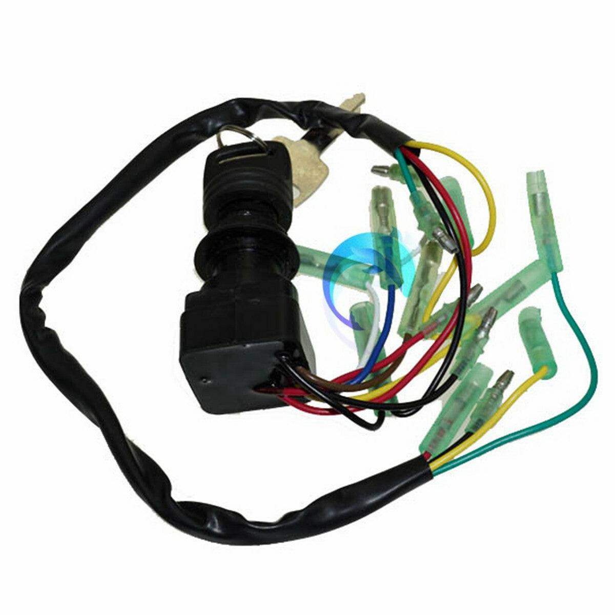 Ignition Key Switch Set for Yamaha Outboard Motor (703-82510-43-00)