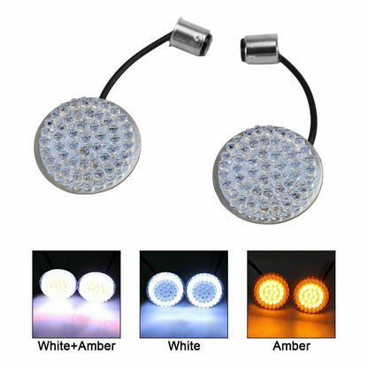2X 1157 LED Turn Signal for Harley Dyna Softail Street Glide Road King