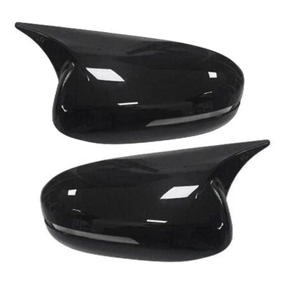 Black OX Horn Rear View Mirror Cover Caps for Kia Optima K5 (2011-2015)