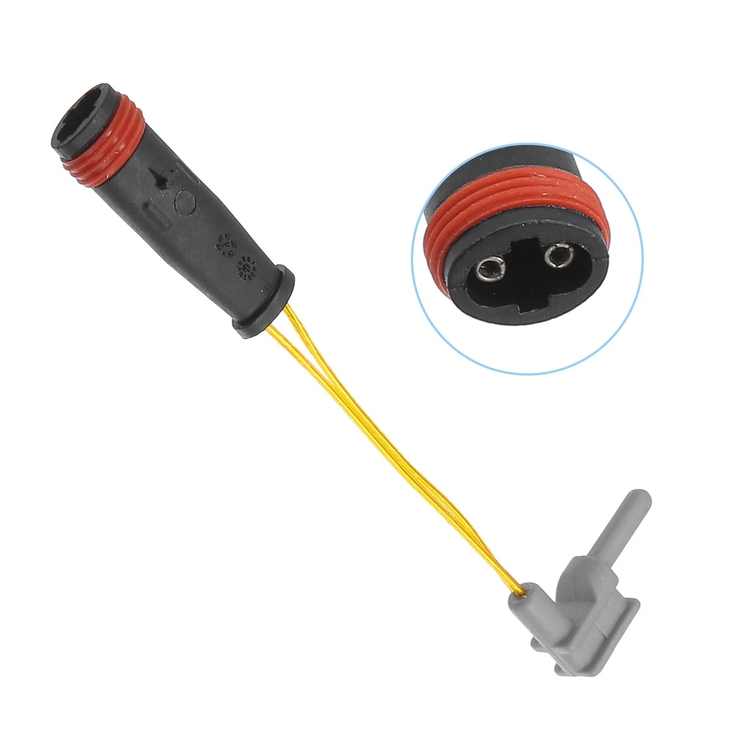 Brake Pad Wear Sensor Lead for Mercedes-Benz (2010-2023) - 1 x Black Gold Tone