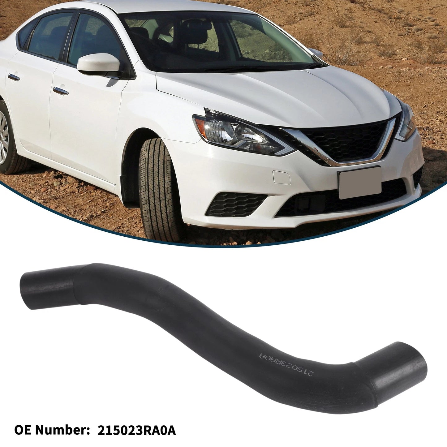 Radiator Hose No. 215023RA0A for Nissan Sentra (2018–2019)