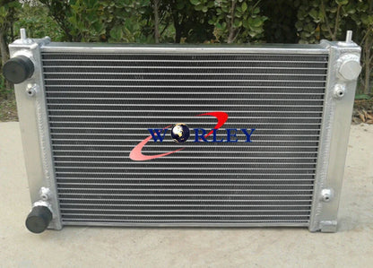 Aluminum Radiator & Shroud Fan for VW Golf MK2 GTI/Scirocco (1983-1992)
