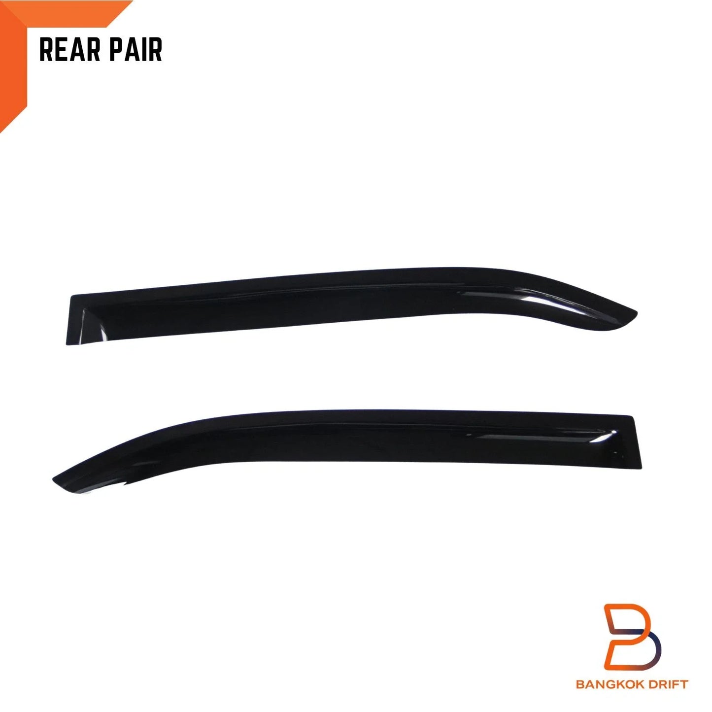 Weathershields Window Visors Rain Guards for Mitsubishi Lancer CE (96-03)