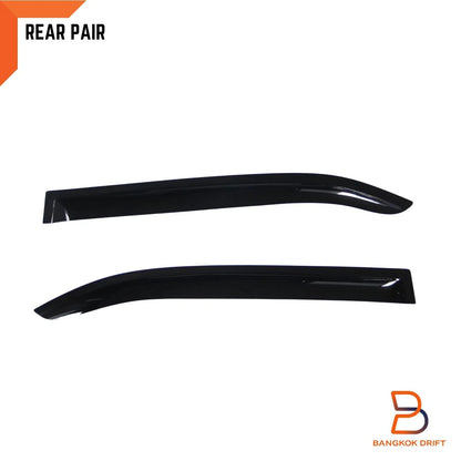 Weathershields Window Visors Rain Guards for Mitsubishi Lancer CE (96-03)