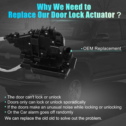 Rear Left Lower Door Lock Actuator for Mercedes-Benz GL GLE GLS ML (2010–2020)
