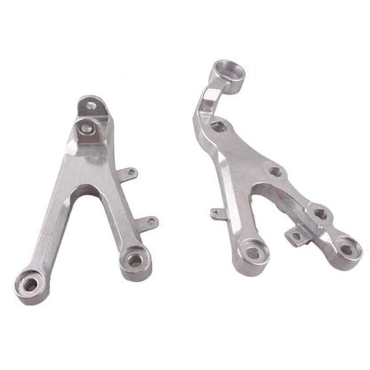 Front Footpegs Footrests Brackets Set for Yamaha YZF R6 (2006-2011)