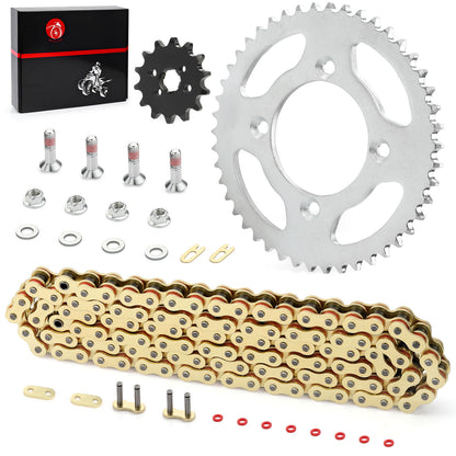 Sprocket Chain Set for Honda XR80R CRF80F (2000–2009) 14/46 Tooth 420 X-Ring