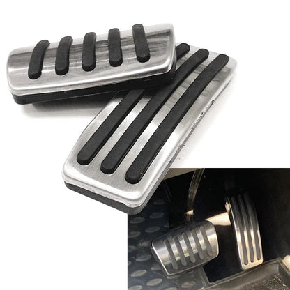 Stainless Steel Fuel Brake Pedals Covers for Cadillac SRX (2010-2016)