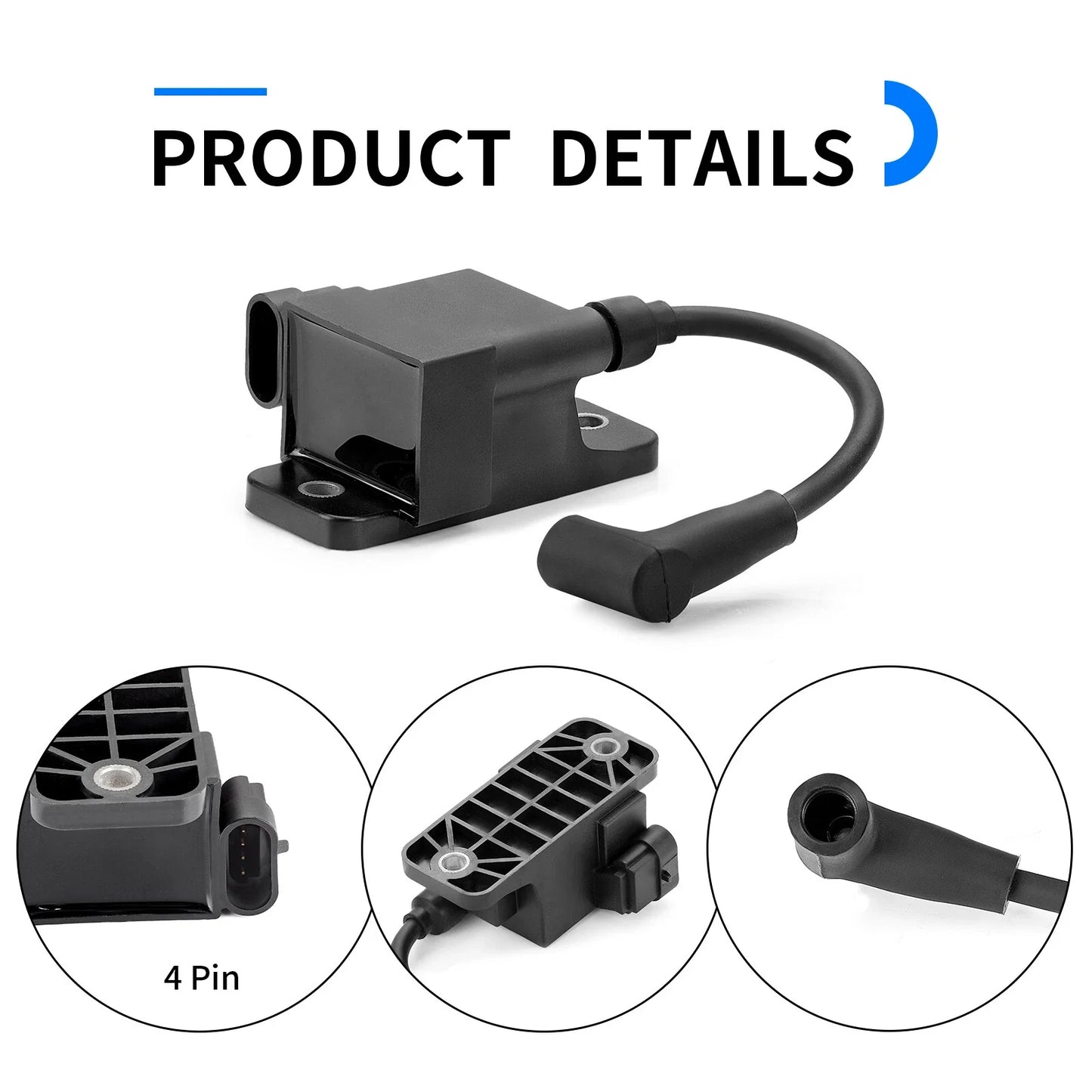 3 x CDM Ignition Coil for Mercury 30-300HP Outboard Motor