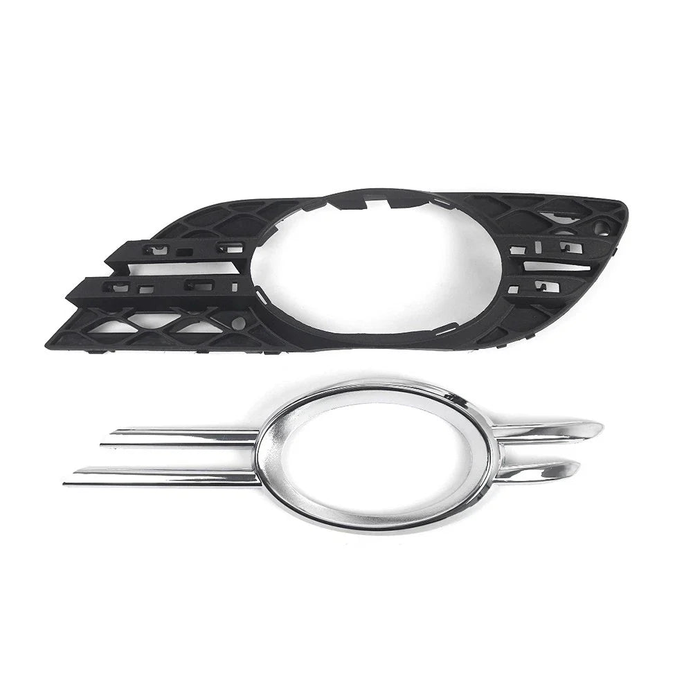 Fog Light Grill Cover Trim for Mercedes-Benz E320 E350 E550 E63 (2007-2009)