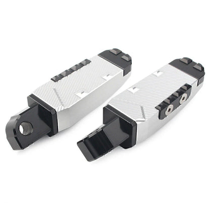 Silver Rear Footrests Foot Pegs for Suzuki GSXR600/750/1300 Hayabusa