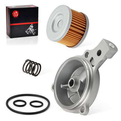 Oil Filter Cover with Spring O-Ring for Honda Rancher 350 TRX350FM (2000–2006)