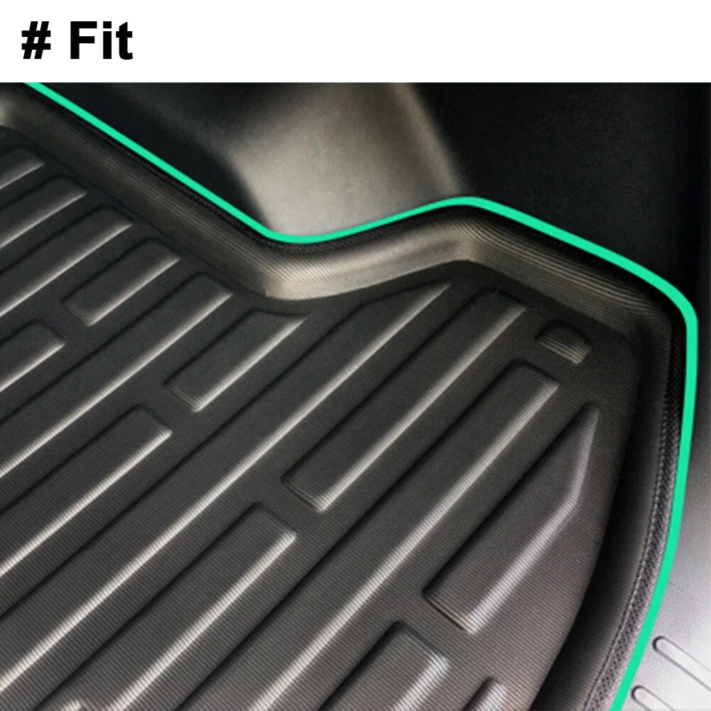 Rear Boot Liner Trunk Cargo Mat for Hyundai IX45 Santa Fe 2013-2018