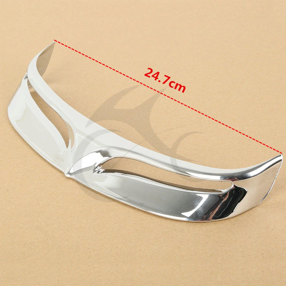 Chrome ABS Plastic Rear Fender Tip for Harley Fatboy FLSTF (2007-2017)