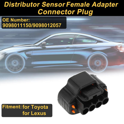 1 Pc Distributor Sensor Connector Plug for Toyota (No. 9098011150)