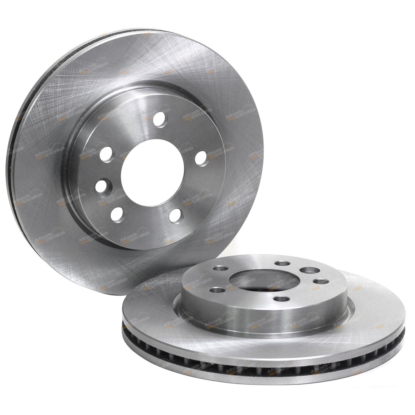 Front Disc Rotors + Brake Pads for VW Amarok 2H (2011–2017) RWD 4X4