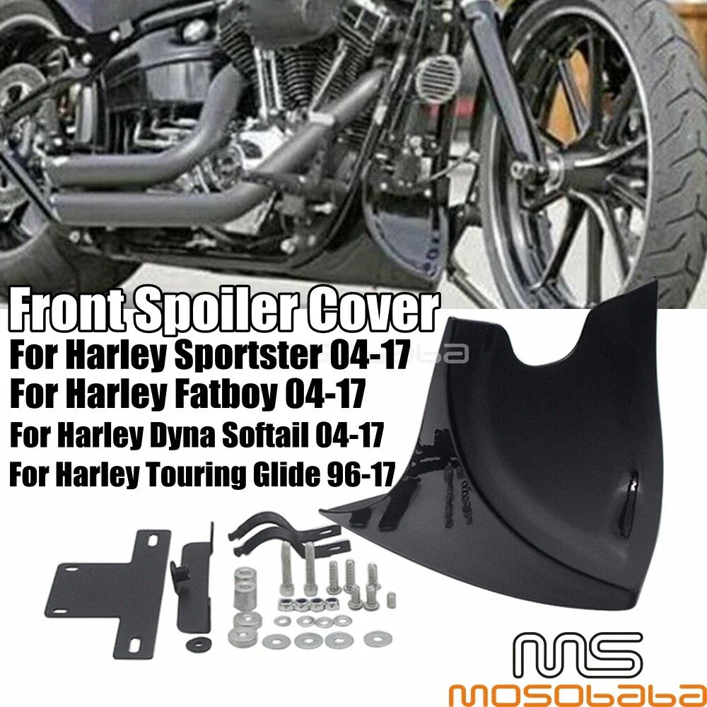 Lower Chin Fairing Spoiler for Harley Sportster Fat Boy Softail (2014-2023)