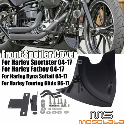Lower Chin Fairing Spoiler for Harley Sportster Fat Boy Softail (2014-2023)