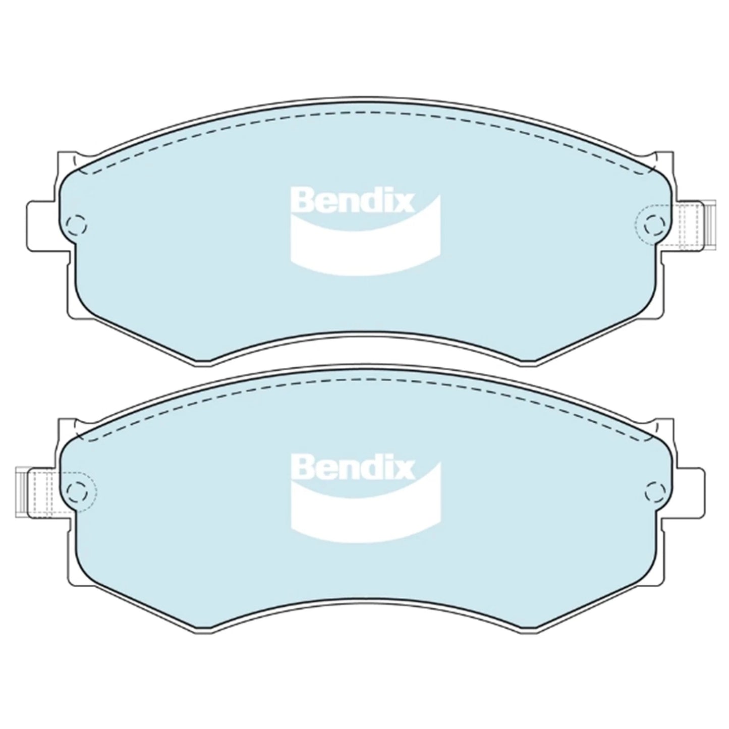 Front Disc Brake Pads Set for Nissan Cefiro (1988–1992)