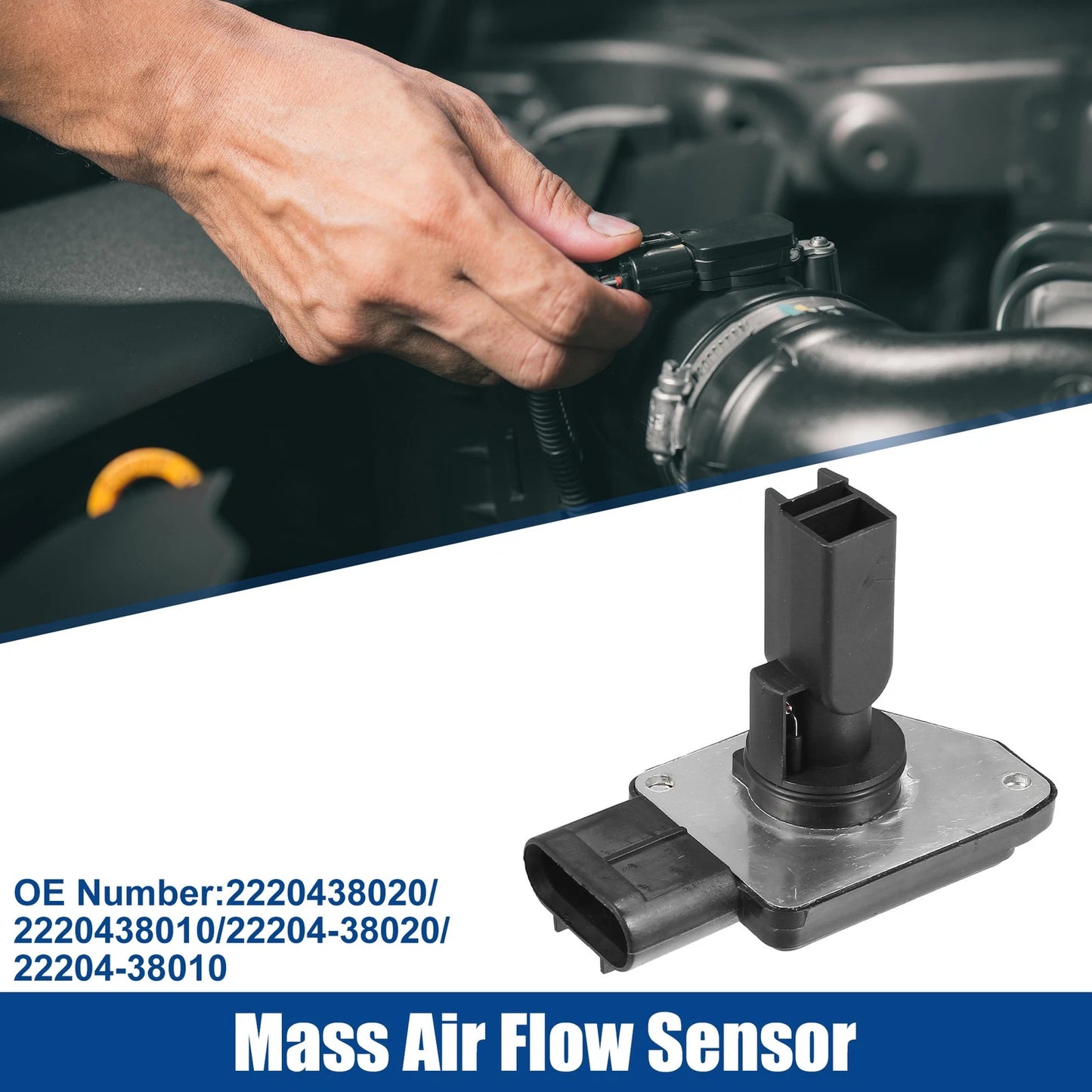 Mass Air Flow Sensor for Chevy Colorado, GMC Canyon (2004–2006) No. 12579352