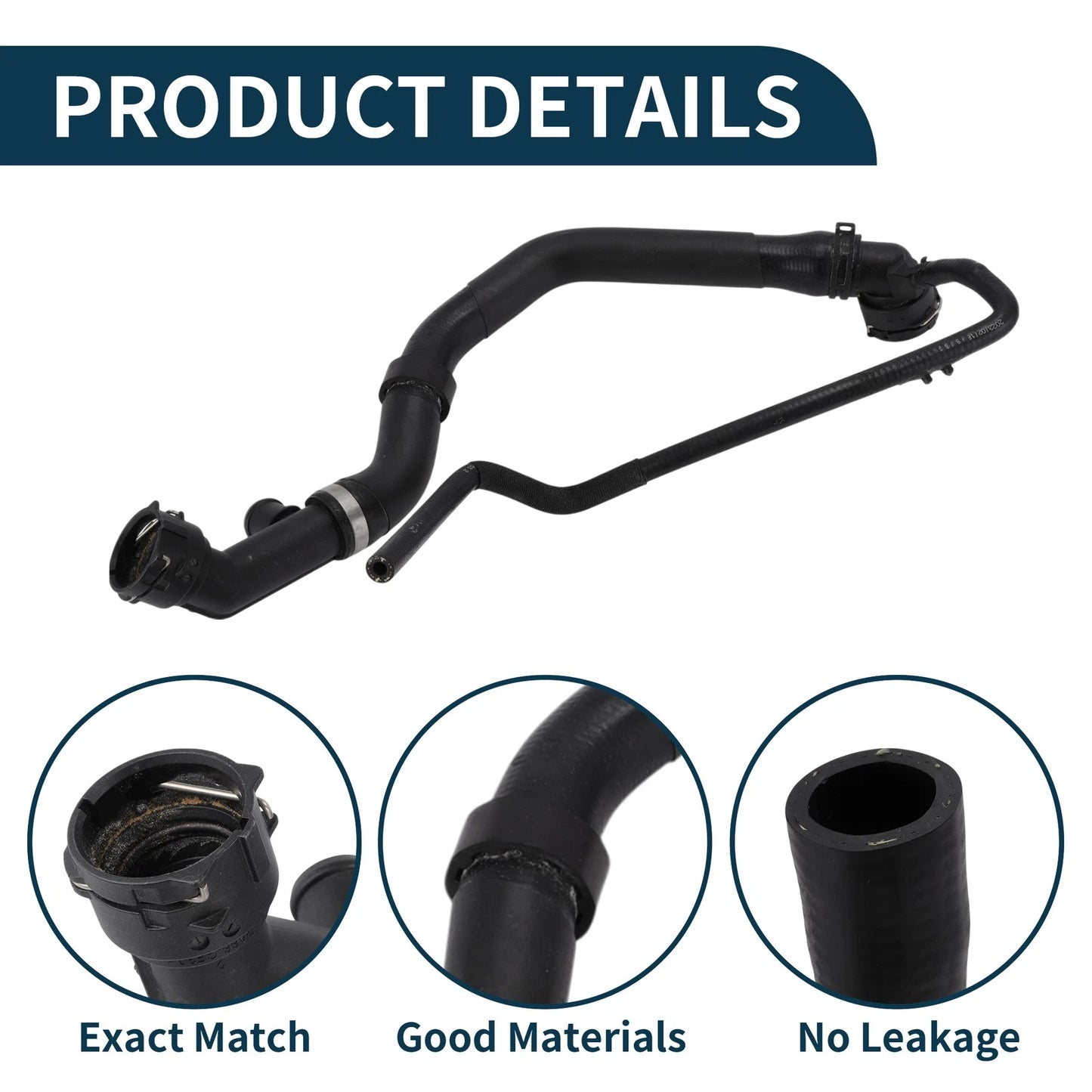 Radiator Hose No.5QJ122101M for Skoda Kodiaq (2019–2023) Cooling Tube