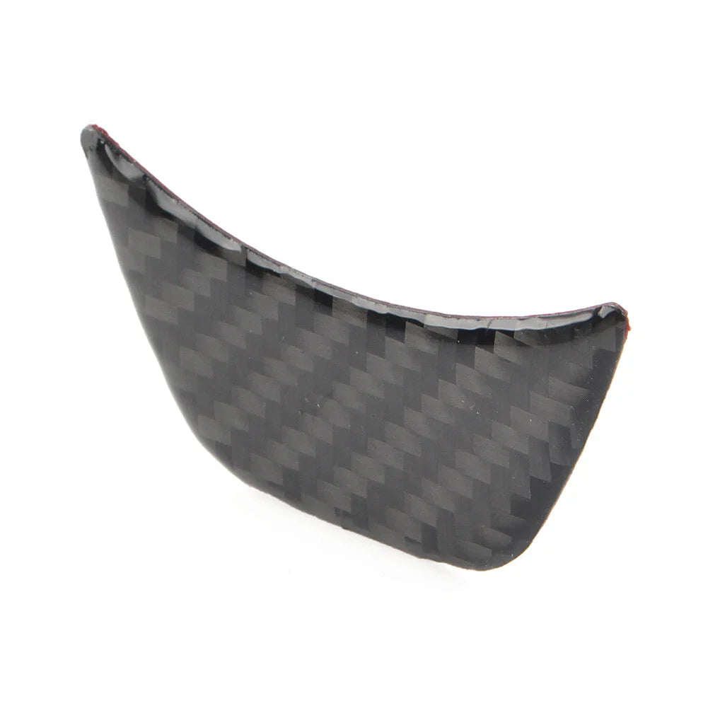 Carbon Fiber Steering Wheel Panel Cover Trim for Chevrolet Equinox (2017-2022)