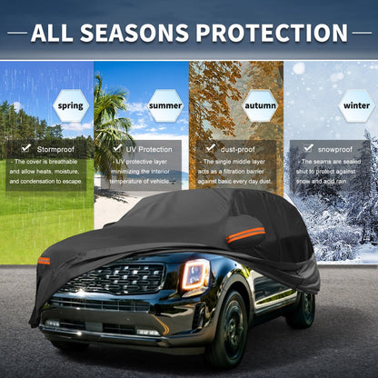 Waterproof Aluminum Film Car Cover for Kia Telluride (2020–2023)
