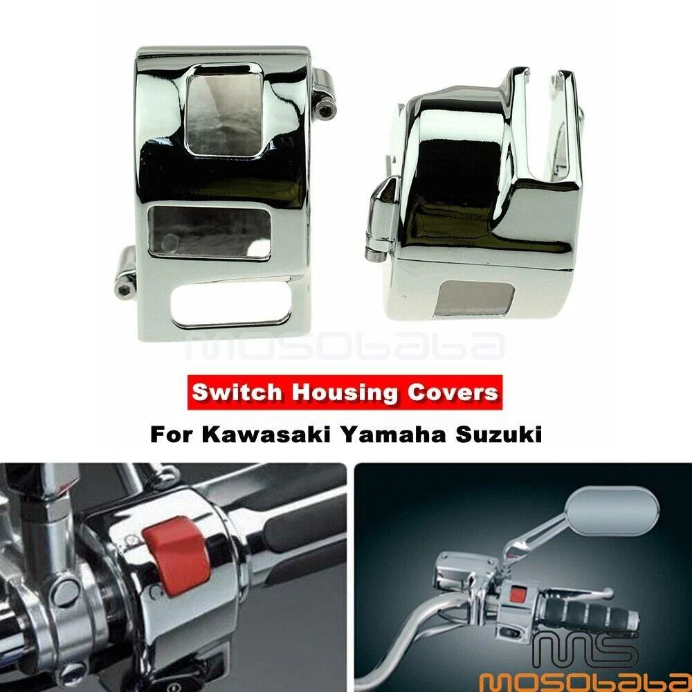 Handlebar Switch Housing Covers for Kawasaki Vulcan 900 VN900 VN2000 (2004-2012)