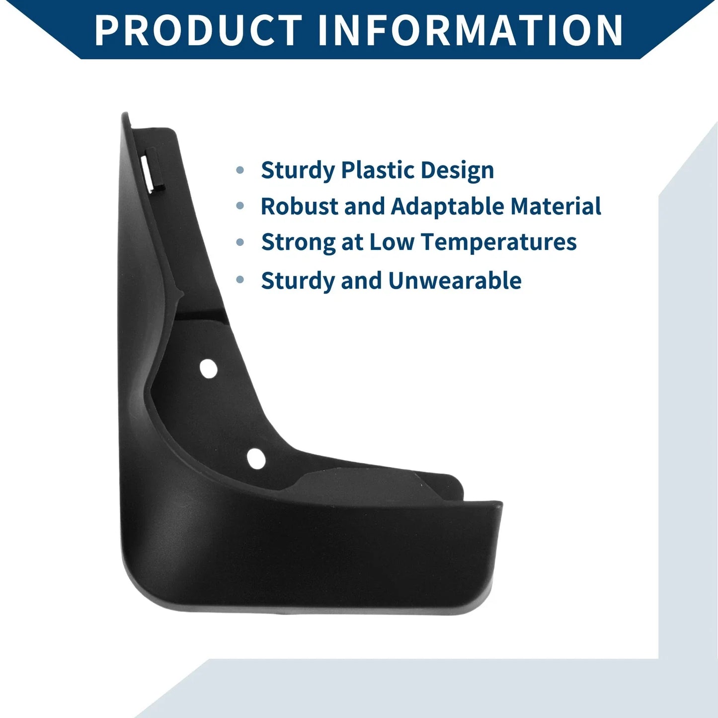 Mud Flaps Splash Guards Set for Mercedes-Benz CLA (2013-2019)