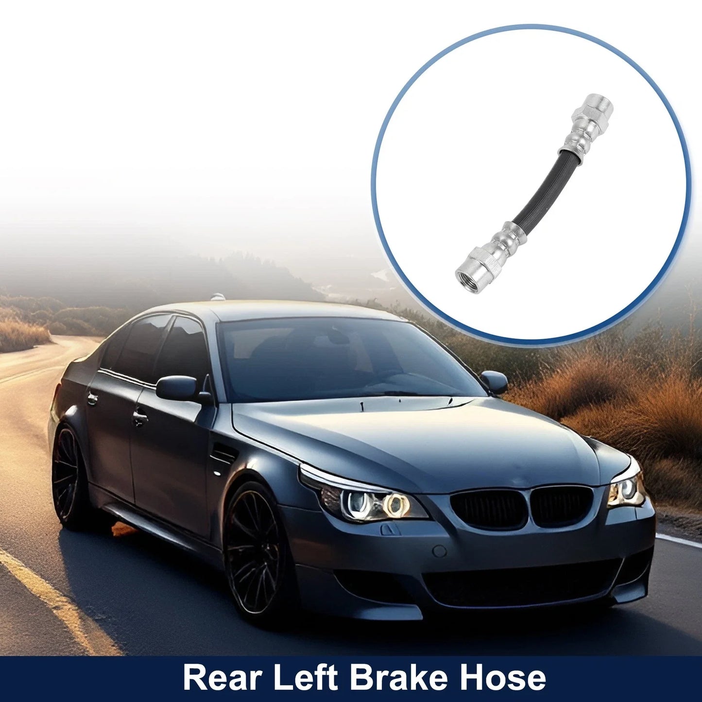 Rear Left Brake Hose BMW 5 Series (E39) (2000 - 2003)