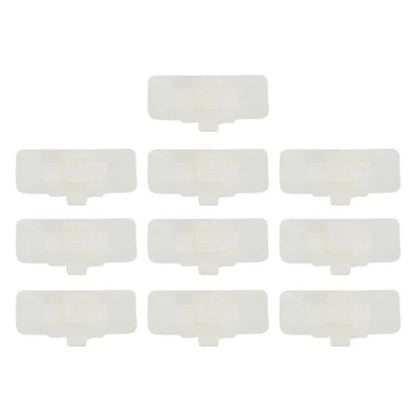 10 x Car Body Side Moulding Clips White for Mercedes Benz W124 W129 (1990-1996)