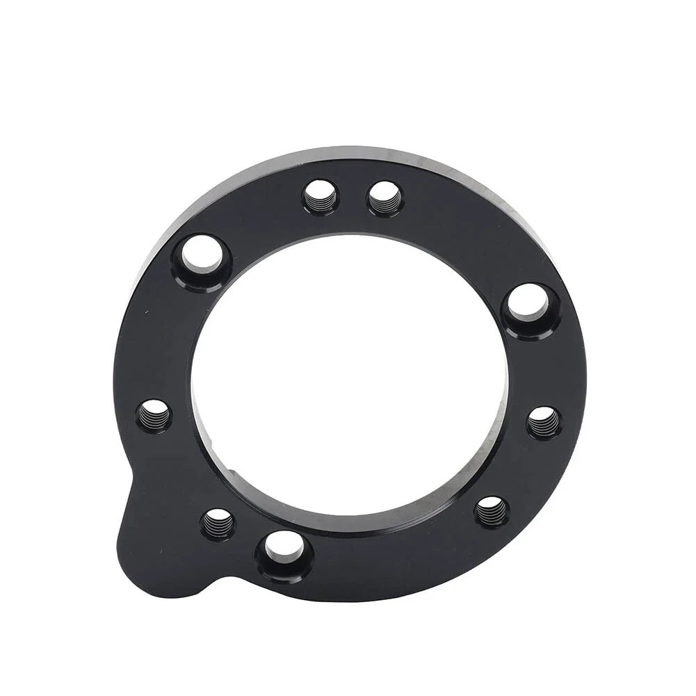 BLK Air Filter Cleaner Adapter Plate for Harley CV & S&S Super E G Carburetor