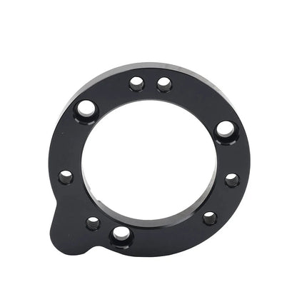 BLK Air Filter Cleaner Adapter Plate for Harley CV & S&S Super E G Carburetor