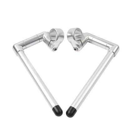 50MM Cafe Racer Clip-On Handlebar for Universal Motorcycles (7/8")