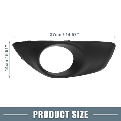 Front Left Right Fog Light Grille Cover for Hyundai Santa Fe (2010-2012) 2 x