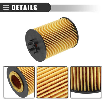 Set of 1 Engine Oil Filters for BMW 545i 645Ci 745i (2004–2006) No. 11427511161