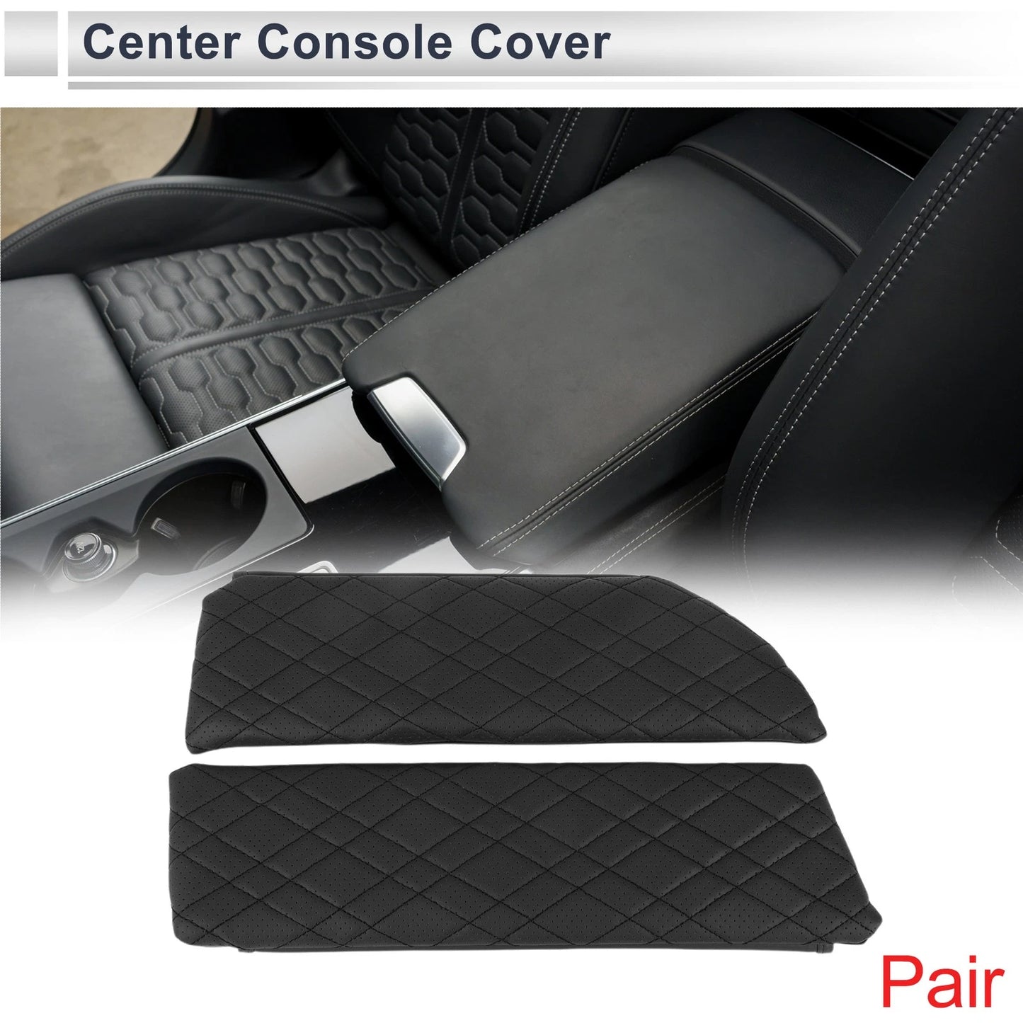Center Console Cover with Storage Bag for BMW 5 Series (2018–2023)