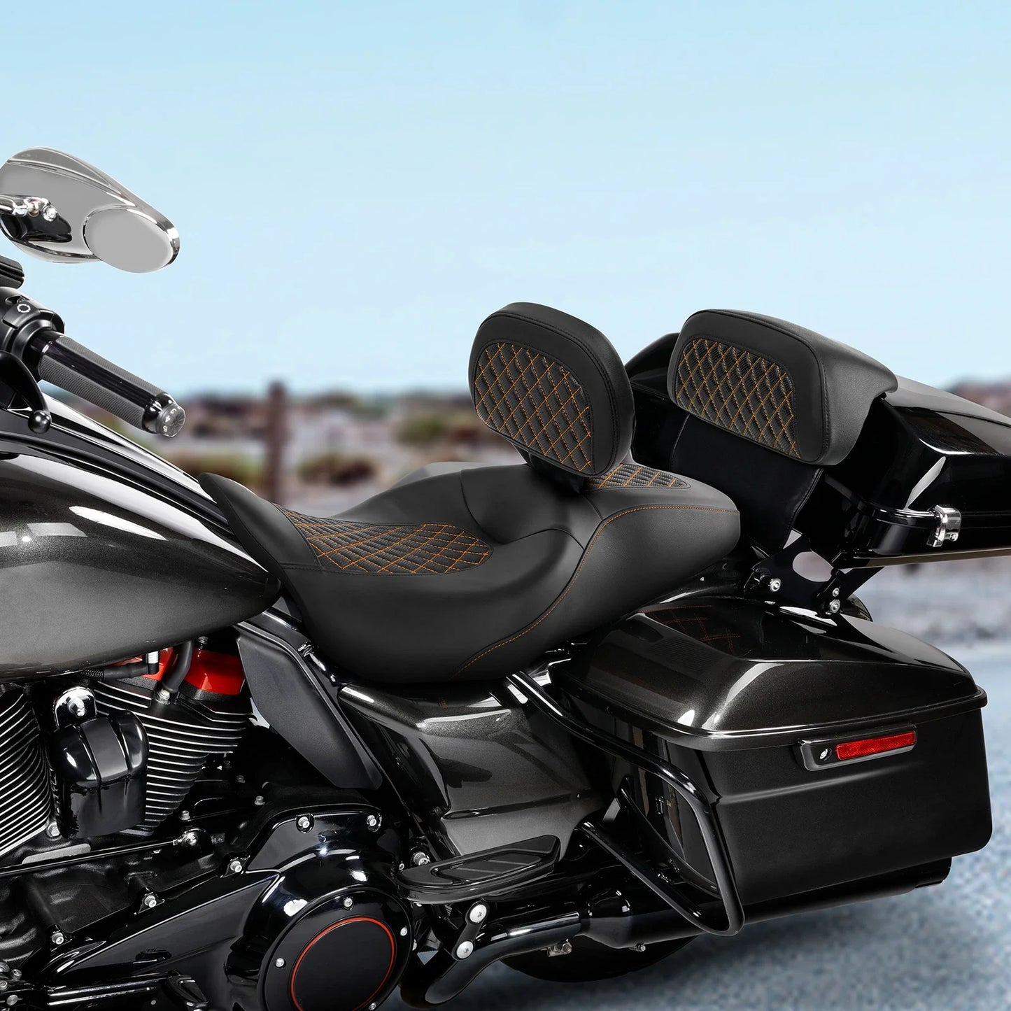 Seat Backrest for Harley Street Glide Electra Glide (2014 - 2023)