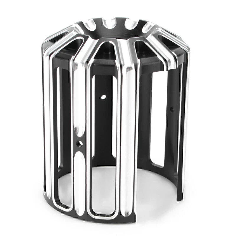 Black Aluminum Oil Filter Cover Cap Trim for Harley Twin Cam Dyna (2000-2017)