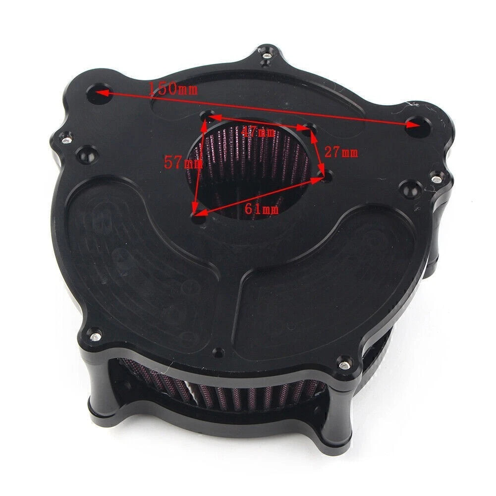 Air Cleaner Intake Filter for Harley Touring Road King Street Glide (2008–2016)