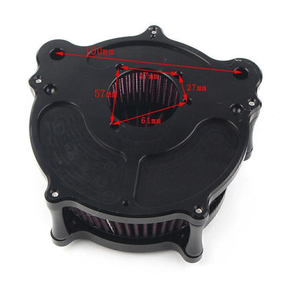 Air Cleaner Intake Filter for Harley Touring Road King Street Glide (2008–2016)