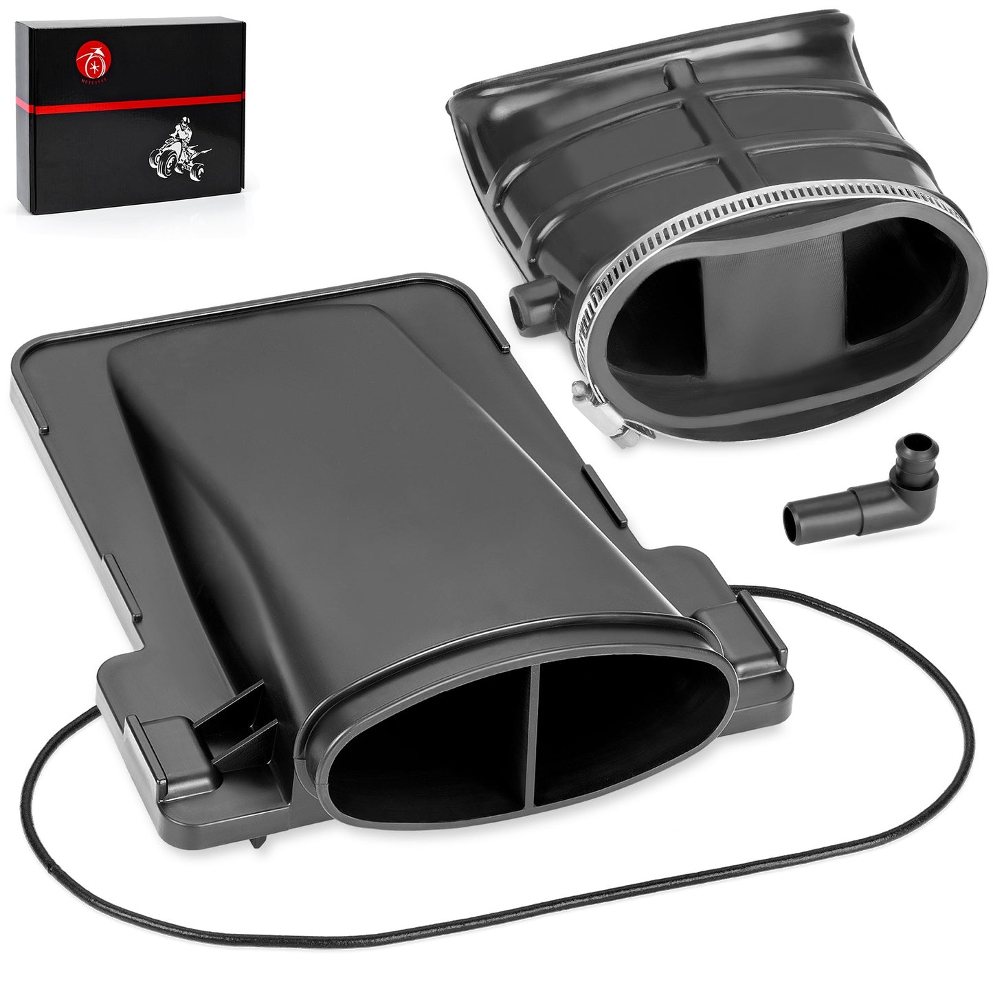 Airbox Lid Cover & Duct with Elbow Pipe for Yamaha Raptor 660R (2001–2005)
