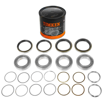 Front Wheel Bearing Kits +Grease for Ford Meteor GA/GB 1.5L E5 (1982-1985)