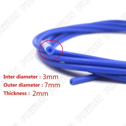 Silicone Vacuum Hose Tube for Car Air Water Coolant Oil - Universal Fit