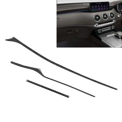 Dashboard Panel Cover Trim Strips for Kia Stinger (2018-2023) Black