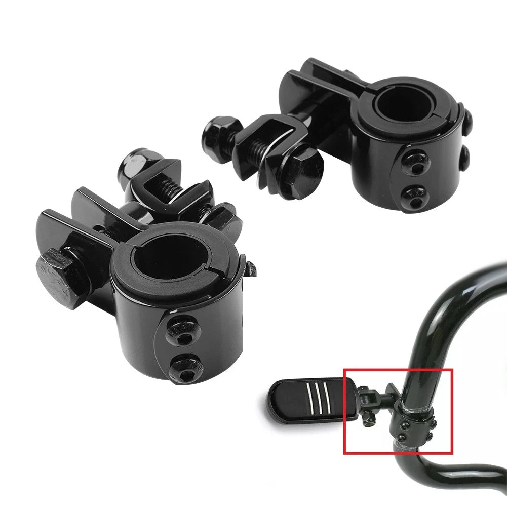 32MM Foot Pegs Footrest Pedal for Harley Iron XL 883 1200 Dyna (2014–2023)