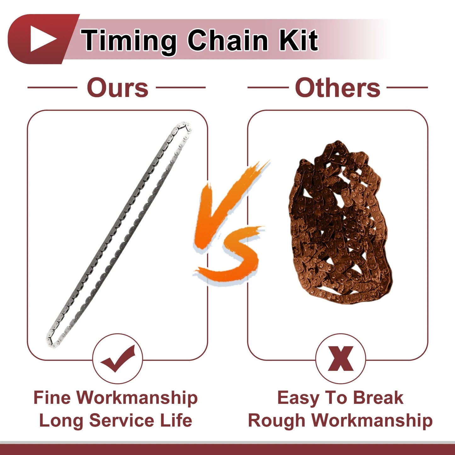 Timing Chain Kit No.F8AZ6256AA for Ford E-150, Expedition, Explorer, F-150 (1997–2003)