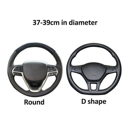 Steering Wheel Cover for Universal Fit Car SUV (38cm/15inch)